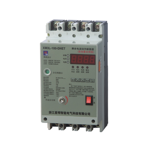 自動(dòng)重合閘型智能三相剩余電流動(dòng)作斷路器集成了傳統(tǒng)的斷路器（熔斷器）、接觸器、過(guò)載（或過(guò)壓、漏電等）保護(hù)繼電器、啟動(dòng)器、隔離器等主要功能，具有遠(yuǎn)距離自動(dòng)控制和本地直接控制功能，具有面板顯示及信號(hào)報(bào)警功能，具有過(guò)壓保護(hù)、欠壓保護(hù)、過(guò)流保護(hù)、漏電保護(hù)等功能，具有體積小、可靠性高、短路分?jǐn)嗄芰?qiáng)、飛弧距離短等優(yōu)點(diǎn)。適用于三相四線(xiàn)中性點(diǎn)直接接地TT接地系統(tǒng))的低壓電網(wǎng)。用來(lái)對(duì)人身觸電危險(xiǎn)提供間接接觸保護(hù)，也可對(duì)線(xiàn)路或用電的接地故障、過(guò)電流、短路等進(jìn)行保護(hù)?！?></div>
          <div   id=